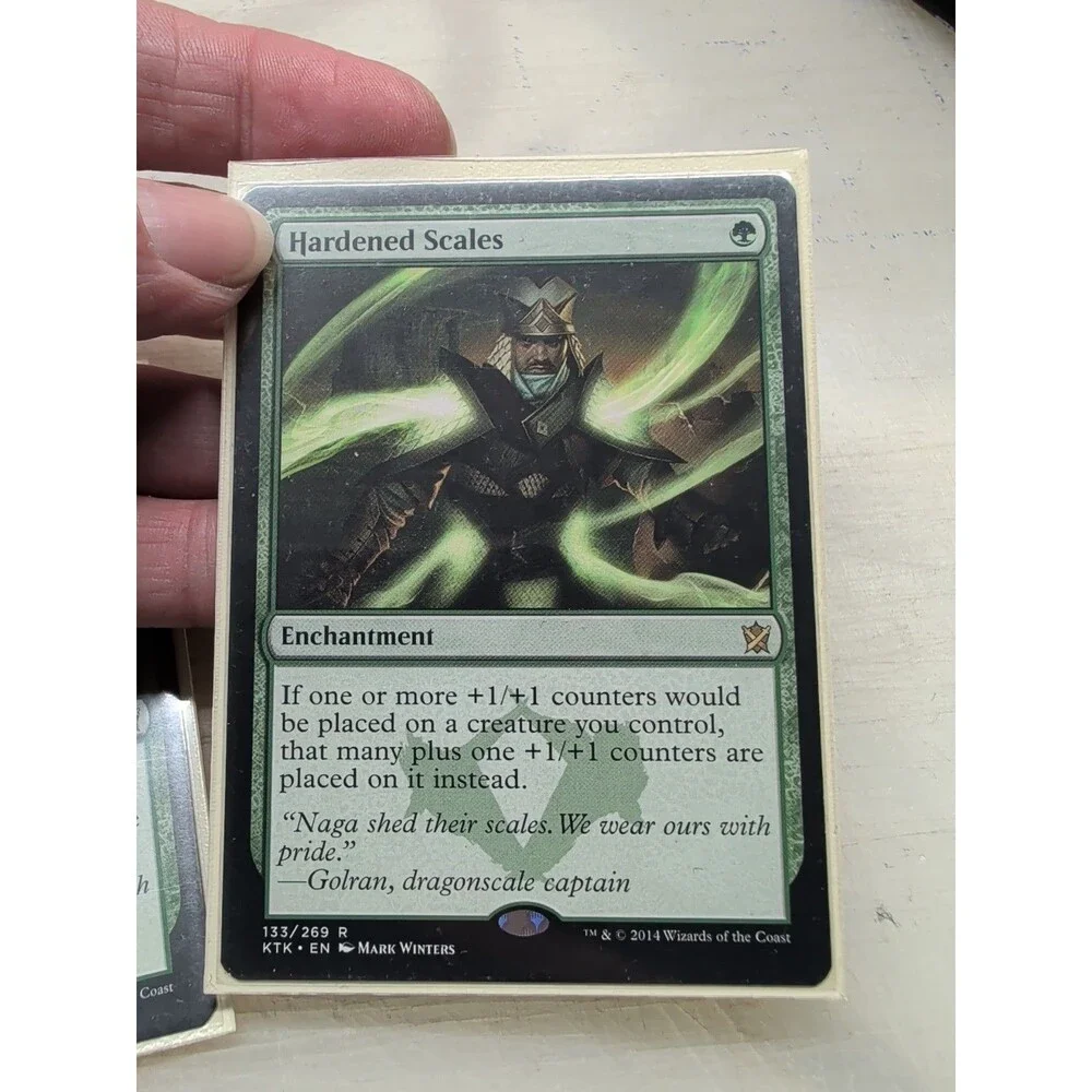 ​MTG Lot of 12: 3x Hardened Scales Hangarback Walker Timbercrown Pathway & More